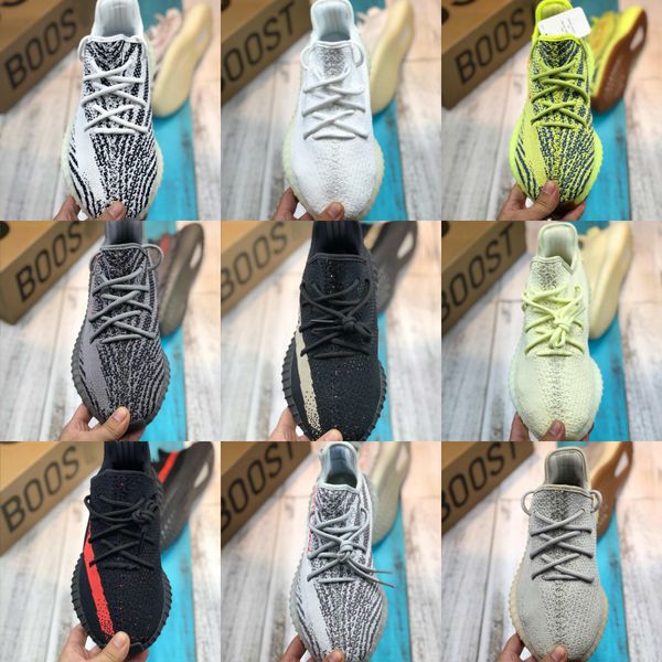 

with box 22019 the yezzye 350 v2 tatic butter e ame cream black white blue tint frozen yellow bred beluga 2 0 zebr