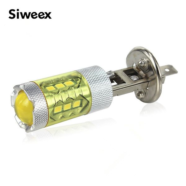 

new h1 h3 h4 h7 h8 h11 9005 9004 driving golden yellow fog led bulb 80w super bright car lamp lights dc 12 volt