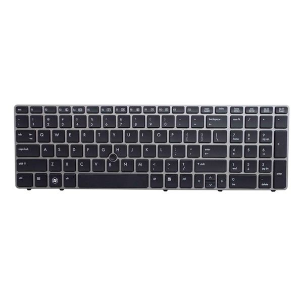 

us keyboard set for elitebook 8560p 8570p 6565b 6560p