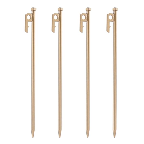 

4 шт. heavy duty tent pegs наземная игра для ногтей кемпинг тент солнце укрытие