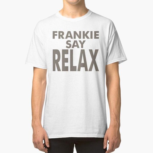 

frankie say relax t-shirt ross ross geller david schwimmer rachel rachel green jennifer aniston frankie say relax relax frankie, White;black