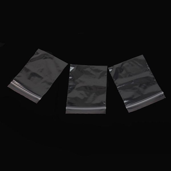 

200pcs 5x7cm mini clear plastic resealable zip lock cellophane bag small jewelry packing packaging reclosable ziplock seal bags