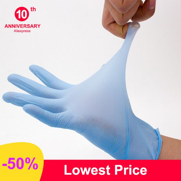 

100pcs disposable anti-flu latex universal kitchen/dishwashing/ /work/rubber/garden gloves