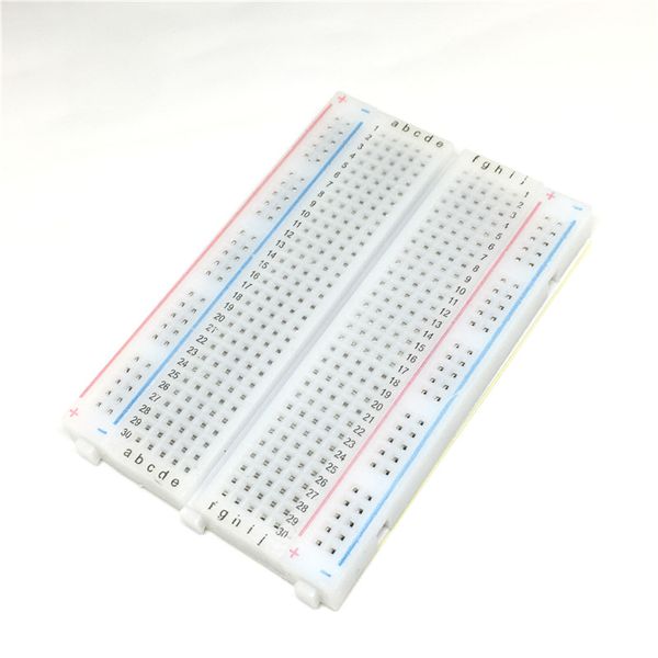

Electronic Components & Supplies Mini Solderless Breadboard Bread Board 400 Contacts Available Test Develop DIY Integrated Circuits