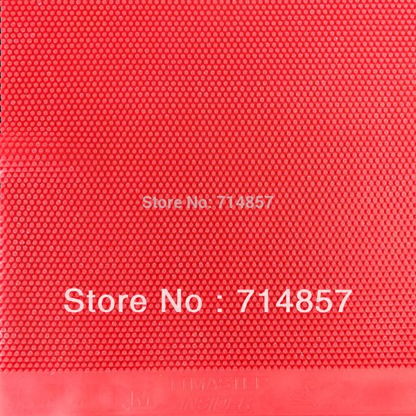 

ttmaster insider red long pips-out table tennis pingpong rubber without sponge sheet no ittf