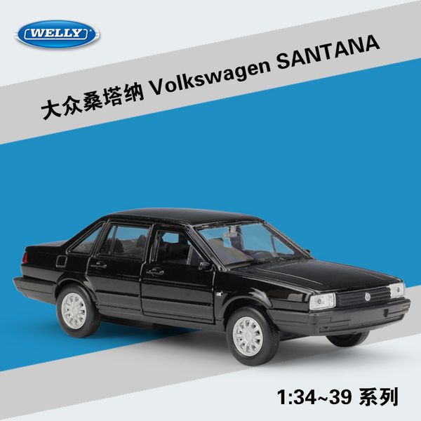

welly diecast car model toy, dzqc santana, 1:36 high simulation with pull back, kid birthday gift, collecting,home ornament decoration