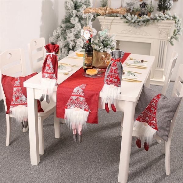 

christmas tablecloth runner stereo tablecloth mat christmas decoration supplies table flag creative three-dimensional table clot table cloth
