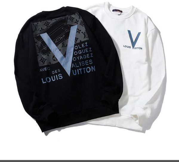 

бесплатная доставка 2020 новый высокое качество мужские толстовки с капюшоном верхняя одежда толстовки мужские письма мода толстовка толстов, Black