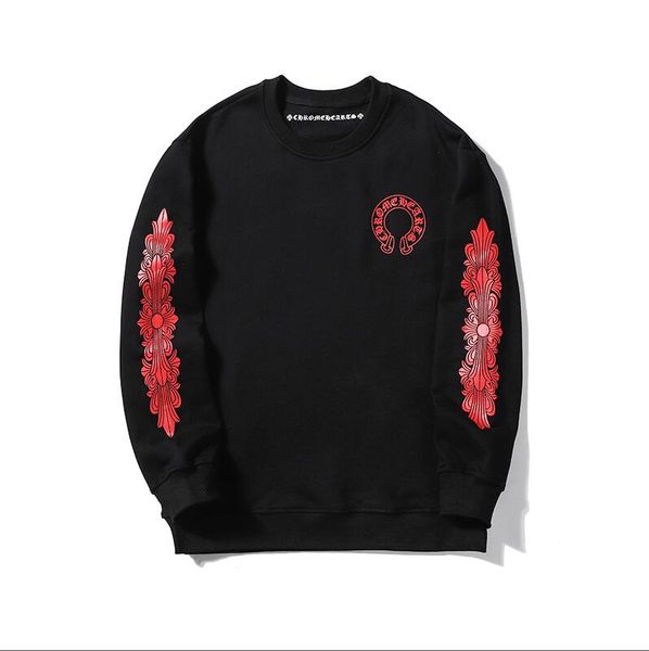 

2019 men and women y-3winter new fashion sports sweater printing short-sleeved embroidered cotton men's sweater -21, Black