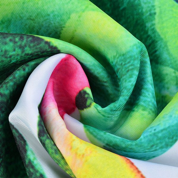 

1шт 3d цифровой печати green leaf крюки занавеса ливня домашнее украшение занавес для ванной листьев печать 150 * 180см