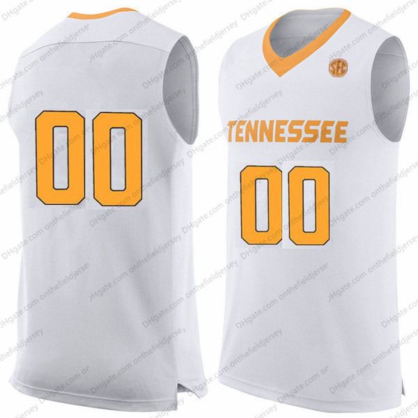 2020 Custom NCAA Tennessee Volunteers Basketball Jersey Stitched Any