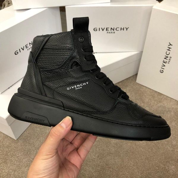 

autumn and winter new leather high-white shoes menss fashion trend korean version of wild casual shoes flat sports shoes men boots 2333, Black