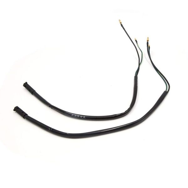 

uxcell 2 pcs black 44cm length motorcycle front brake slight switch cable wire