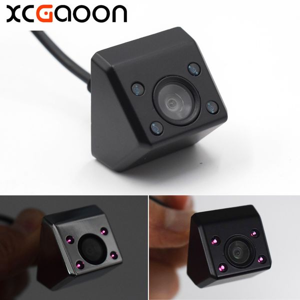 

xcgaoon classic ccd car rear view camera 140 degree wide angle waterproof real 4 ir lights night vision reversing assistance