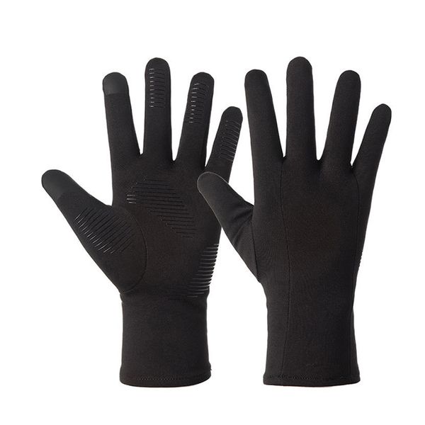 

1 pair skiing touchscreen comfort grip thermal gloves all weather windproof waterproof insulated outdoor winter sports warm