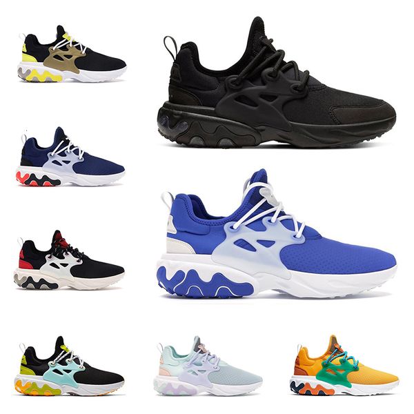 

react presto beams running shoes for men women triple black dharma hyper royal brutal honey mens breathable trainer sports runners