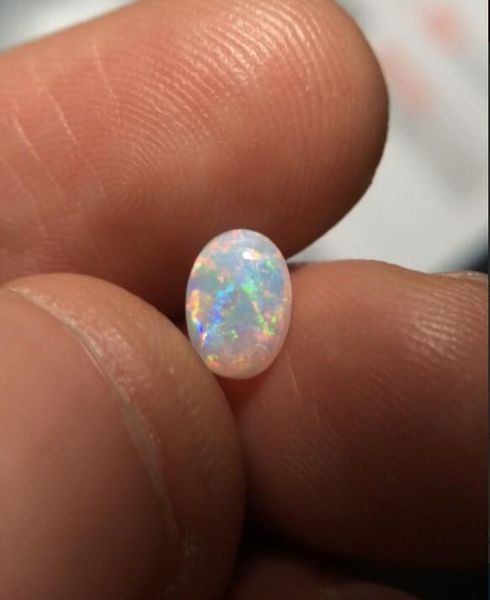 

cqt certificated 0.575ct natural opal gemstones australia origin loose stones loose gems, Black