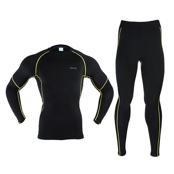 

thermal underwear long johns warm up men ski snow jacket and pants quick dry clothing for outdoor sports 3 colors