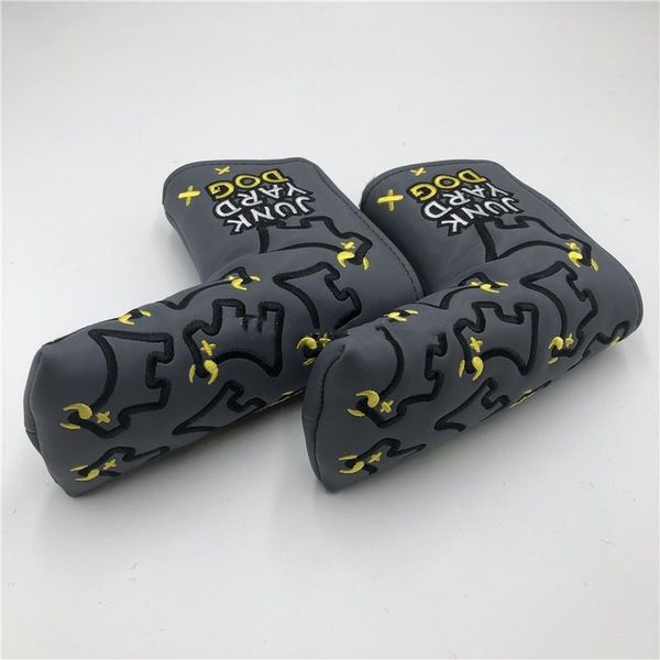 

оптовая golf headcover one piece новый golf putter крышка головки крупного рогатого скота кожа pu высокого качества для гольфа крышка головк