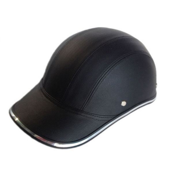 

universal baseball cap helmet abs+pu safety cycling fashionable style vintage durable motorcycle helmet