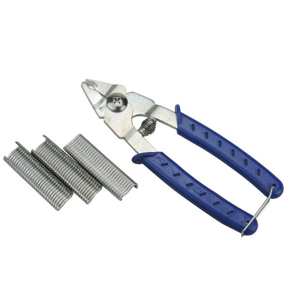 

hog ring pliers + hog rings m nails poultry cage installation tools fences netting tags traps cage