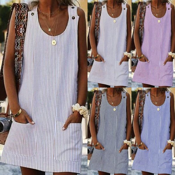 

women's cotton summer short sleeve long ladies casual beach dress, Black;gray