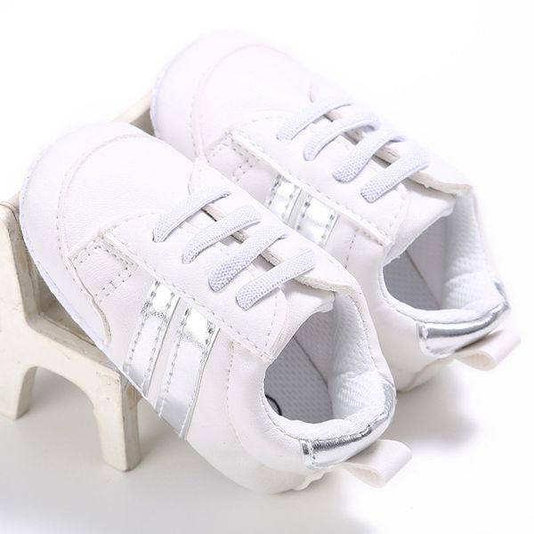 

new children soft shoes striped boys girls sport running shoes baby first walkers fashion bebes toddler kid sneaker 0-18 m, Black;grey