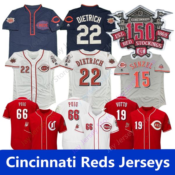 

Cincinnati cu tom red jer ey nick enzel ya iel puig uarez joey votto derek dietrich lui ca tillo johnny bench pete ro e ken griffey kid
