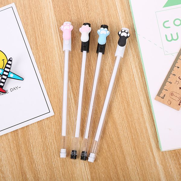 

40 pcs creative ice cream neutral pen cartoon learning stationery cute office water-based signature pen wholesale