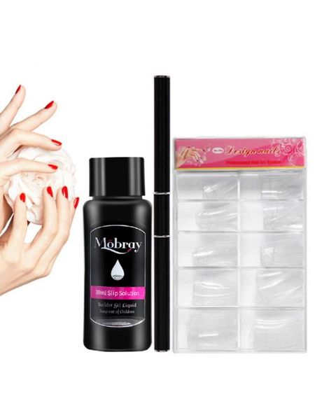 

nail slip solution poly building gel liquid nail liquid slip solution acrylic builder gel extension tool quick delivery
