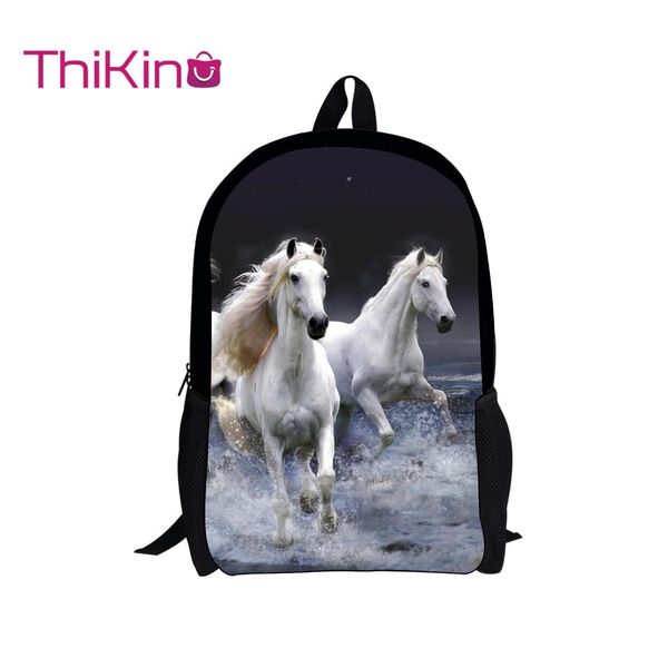 

thikin 2019 cute animals schoolbag for teenagers young boys fashion backpack preschool shoulder bag for pupil