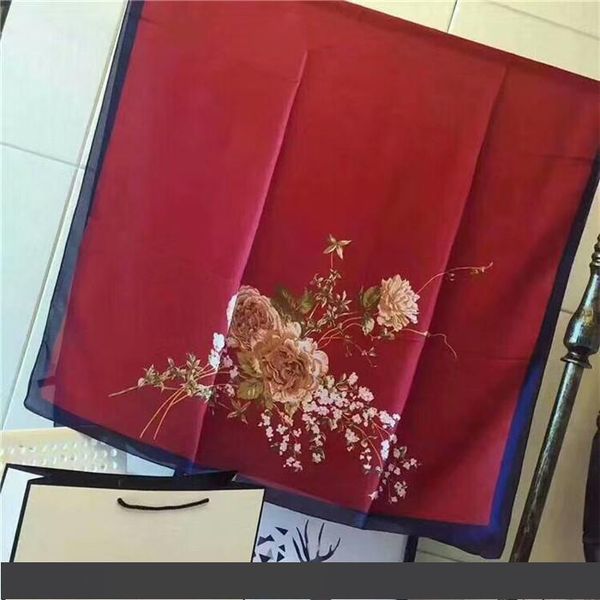 

весна и лето бренд шарф леди мягкий и самый популярный роскошный шарф шаль мода цветочные шелковые шарфы, Blue;gray