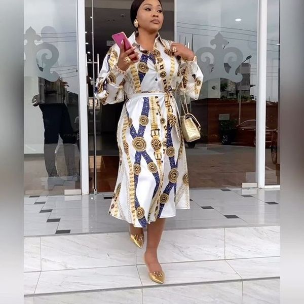 

autumn and winter in europe and america women strap totem print shirt dress, Black;gray