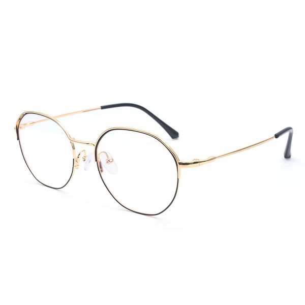 

alloy full rim eyeglasses frame women fashion brand prescription glasses spectacles eyewear for women eyewear spectacles, Black