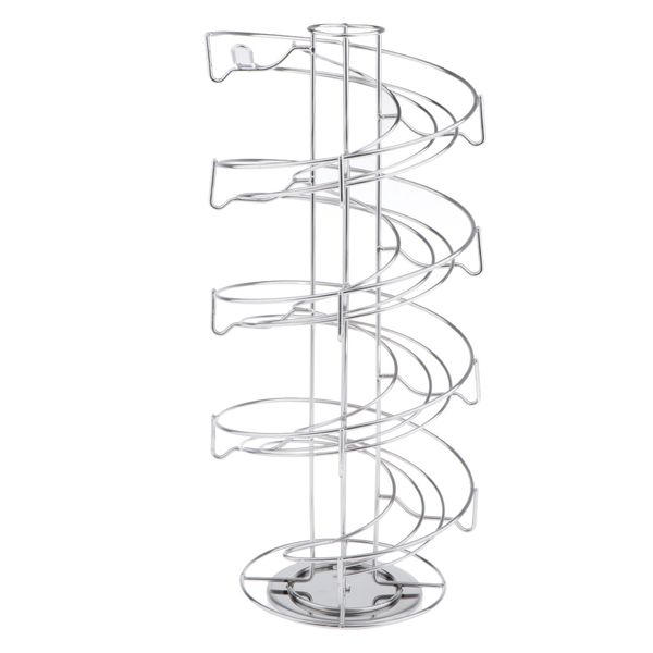 

revolving rotating 30 capsules coffee pod holder stand rack