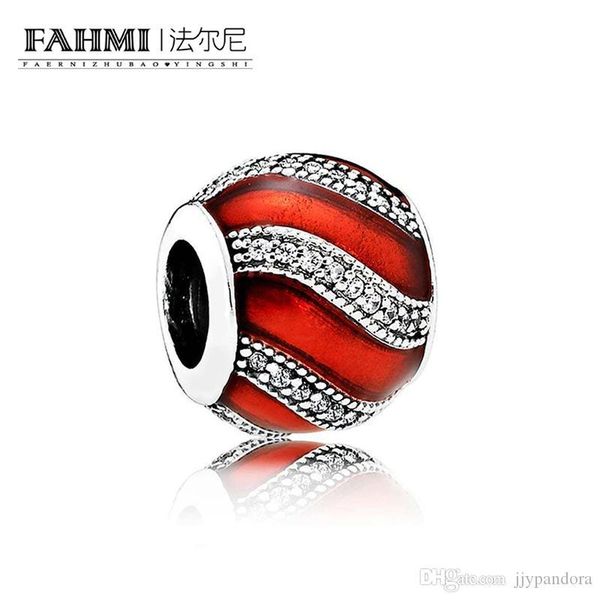 

fahmi 100% 925 sterling silver 1:1 original 791991en07 authentic temperament fashion glamour retro bead wedding women jewelry, Black