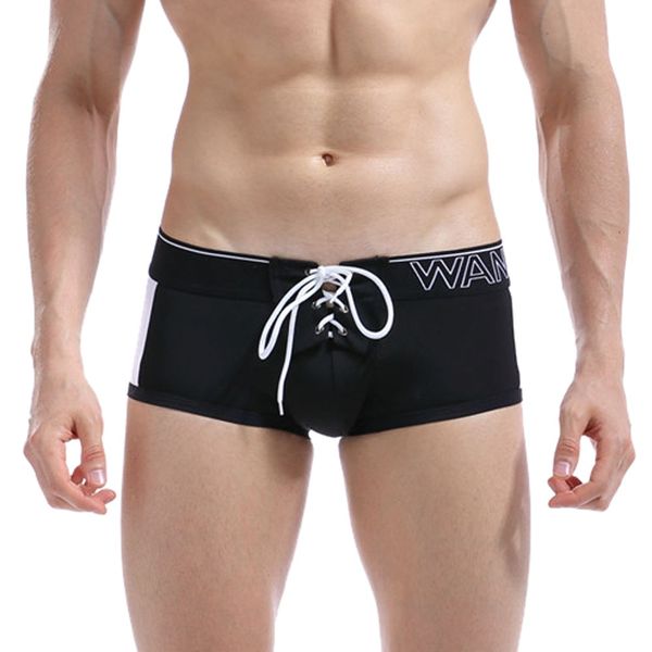 Hot Men Boxer Briefs Summer Swimming Swim Shorts Trunks Swimwear Pants Underwear