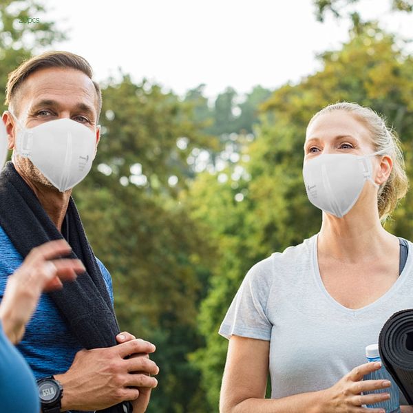 

n95 импортированный европейский стандарт 20 шт анти-туман оголовье ffp2 круглая маска защита от пыли 20шт 53xt afdl