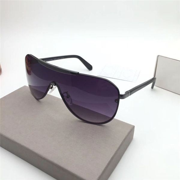 

new fashion designer sunglasses 569 pilot contiguous frame popular style uv400 lens protection eyewear classic goggle style, White;black