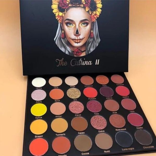 

Jacy co metic the catrina palette and the catrina 2 eye hadow 30 color eye hadow multicolor himmer matte eye hadow palette