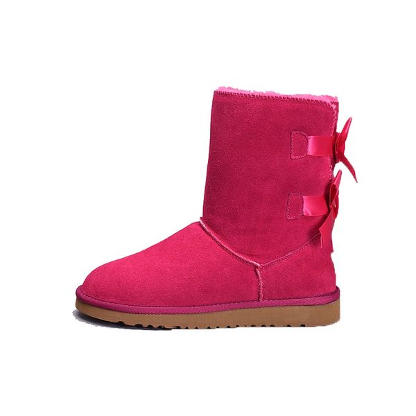 

2018 new wgg women's australia classic kneel boots ankle boots black grey chestnut navy blue women girl boots size us 5-10 005