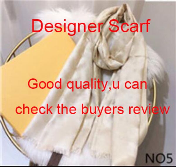 

new fashion silk scarf women spring winter shawl scarf scarves size about 180x70cm 6 colors with box optional