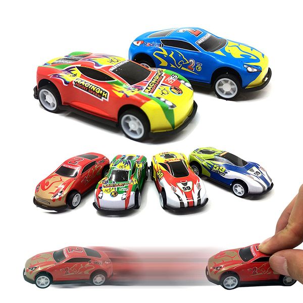 

racing car alloy iron shell taxi model inertia sliding rail car toy mini small gift toys for children boys