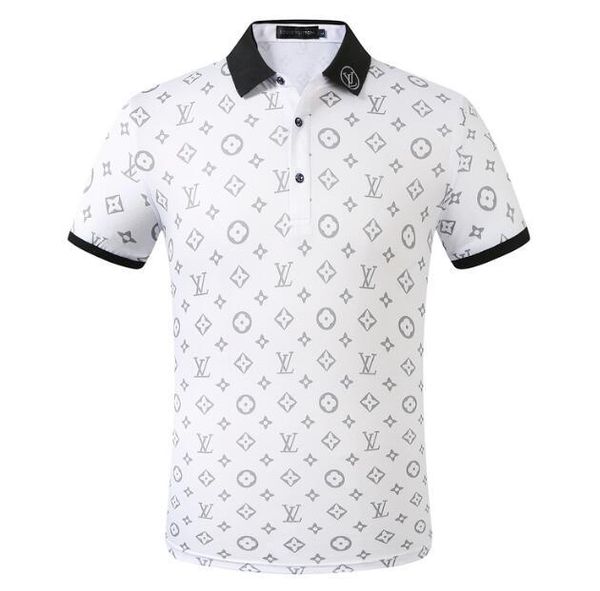 

мода футболка новой моды мужской одежды дизайн футболка лето классическая полосатый топ бренд половина кардиган манжета случайных рубашки по, White;black