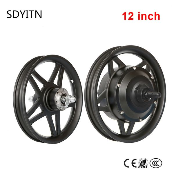 

12'' 14'' 16'' front wheel or rear drive wheel kit high speed motor 48v250w brushless gear hub motor lithium e