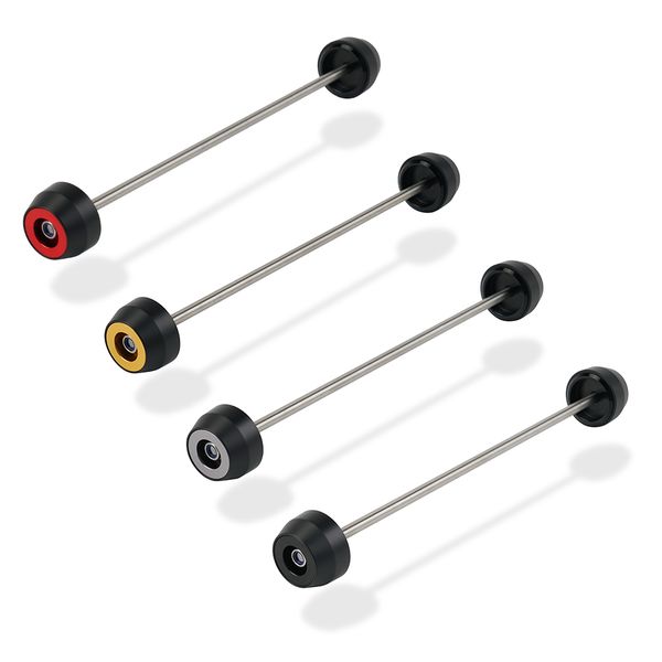 

h2cnc motorcycle rear axle slider black aluminum nylon black gold titanium red for street classic 797