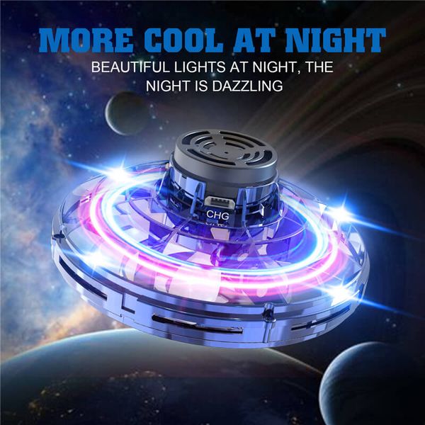 

flynova непоседа вертушка нло волчок flynova марка авторизованный оригинал flynova летучий spinner игрушки 360 ° поворот с сияющий led летат