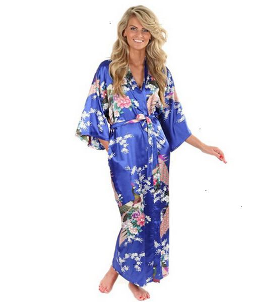 

sleepwear woman plus size lingerie sale blue female silk rayon robes gown kimono yukata chinese lingerie sleepwear plus size, Black;red