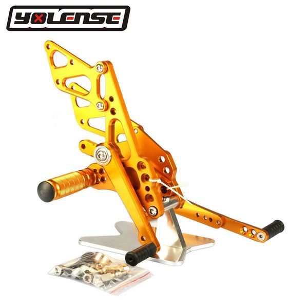 

for gsxr1000 gsxr 1000 gsx-r1000 2009-2013 motorcycle cnc aluminum footrest rear sets adjustable rearset foot pegs