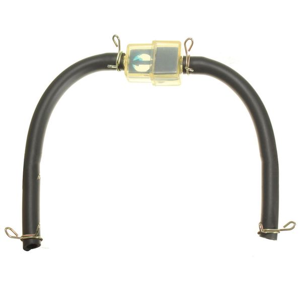 

6mm fuel pipe hose filter with 4 clips for most motorcycle motorbike scooter